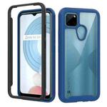 For OPPO Realme C21Y Starry Sky Solid Color Series Shockproof PC + TPU Phone Case(Royal Blue)