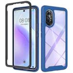 For Huawei nova 8 Starry Sky Solid Color Series Shockproof PC + TPU Phone Case(Royal Blue)