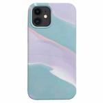 For iPhone 11 Colorful Liquid Silicone Phone Case (Purple)