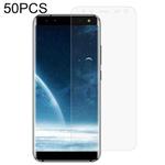 50 PCS 0.26mm 9H 2.5D Tempered Glass Film For Leagoo S8