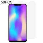 50 PCS 0.26mm 9H 2.5D Tempered Glass Film For Leagoo S9