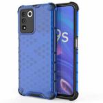 For OPPO K9s 5G Shockproof Honeycomb PC + TPU Phone Case(Blue)