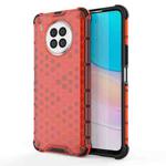 For Huawei nova 8i Shockproof Honeycomb PC + TPU Phone Case(Red)