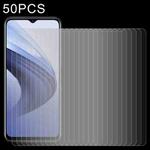 50 PCS 0.26mm 9H 2.5D Tempered Glass Film For vivo iQOO U3x