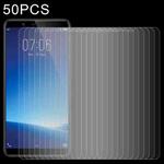50 PCS 0.26mm 9H 2.5D Tempered Glass Film For vivo Y71