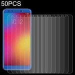 50 PCS 0.26mm 9H 2.5D Tempered Glass Film For Lenovo K9