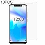10 PCS 0.26mm 9H 2.5D Tempered Glass Film For Oukitel U18