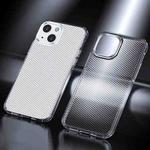 Ice Crystal Carbon Fiber Phone Case For iPhone 13(Transparent)
