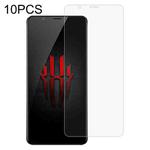 10 PCS 0.26mm 9H 2.5D Tempered Glass Film For ZTE nubia Red Magic