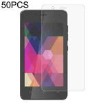 50 PCS 0.26mm 9H 2.5D Tempered Glass Film For Tecno S2