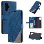 For Xiaomi Poco F3 GT Skin Feel Splicing Horizontal Flip Leather Phone Case(Blue)