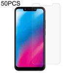 50 PCS 0.26mm 9H 2.5D Tempered Glass Film For Tecno Camon 11