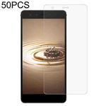 50 PCS 0.26mm 9H 2.5D Tempered Glass Film For Tecno Phantom 6