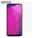 50 PCS 0.26mm 9H 2.5D Tempered Glass Film For T-Mobile Revvlry Plus
