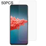 50 PCS 0.26mm 9H 2.5D Tempered Glass Film For ZTE Axon 20 5G