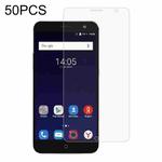 50 PCS 0.26mm 9H 2.5D Tempered Glass Film For ZTE Blade V7 Plus