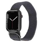 Nylon Braid Strap Watch Band For Apple Watch Series 8&7 41mm / SE 2&6&SE&5&4 40mm / 3&2&1 38mm(43)