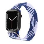 Nylon Braid Strap Watch Band For Apple Watch Series 8&7 41mm / SE 2&6&SE&5&4 40mm / 3&2&1 38mm(46)