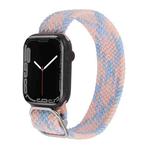 Nylon Braid Strap Watch Band For Apple Watch Series 8&7 41mm / SE 2&6&SE&5&4 40mm / 3&2&1 38mm(51)