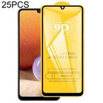 25 PCS 9D Full Glue Screen Tempered Glass Film For Samsung Galaxy A32 4G