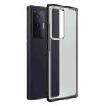 For vivo X70 Pro Four-corner Shockproof TPU + PC Protective Phone Case(Black)