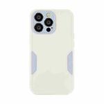 For iPhone 13 Pro Max Precise Hole TPU Phone Case (White)