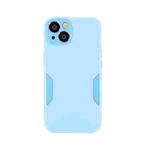 For iPhone 13 Precise Hole TPU Phone Case(Blue)
