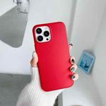 For iPhone 13 Pro Frosted PC + TPU Phone Case (Red)