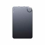 K2 Portable Ultra-thin Card Voice Recorder, Capacity:4GB(Black)