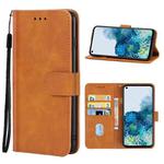 Leather Phone Case For Oukitel K9 Pro(Brown)