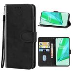 Leather Phone Case For OnePlus 10 Pro 5G(Black)