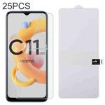 25 PCS Full Screen Protector Explosion-proof Hydrogel Film For OPPO Realme C11 2021
