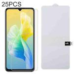 25 PCS Full Screen Protector Explosion-proof Hydrogel Film For vivo S10e
