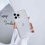 Laser Love-heart TPU Phone Case For iPhone 12 / 12 Pro
