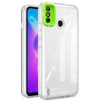 For Tecno Spark 6 Go Transparent Candy TPU Phone Case(Grass Green)