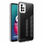 For Motorola Moto G10 / G20 / G30 Transparent Candy TPU Phone Case(White)