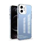 Transparent Candy TPU Phone Case For iPhone 12(White)