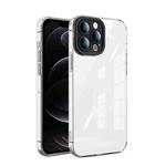 Transparent Candy TPU Phone Case For iPhone 12 Pro(Black)
