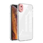 Transparent Candy TPU Phone Case For iPhone XR(Pink)