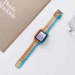 Jelly Gradient Transparent TPU Strap Watch Band For Apple Watch Ultra 49mm / Series 8&7 45mm / SE 2&6&SE&5&4 44mm / 3&2&1 42mm(2)
