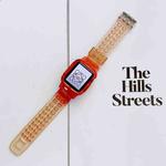 Jelly Gradient Transparent TPU Strap Watch Band For Apple Watch Ultra 49mm / Series 8&7 45mm / SE 2&6&SE&5&4 44mm / 3&2&1 42mm(6)