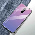 For OnePlus 7 Pro Gradient Color Glass Case(Light Purple)