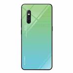 For VIVO X27 Gradient Color Glass Case(Sky Blue)