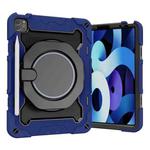 Armor Contrast Color Silicone + PC Tablet Case For iPad Pro 11 2022 / 2021 / 2020 / 2018 / Air 2020 10.9  (Navy Blue)