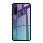 For Xiaomi Redmi Note 8T Gradient Color Glass Case(Purple)