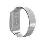 For OPPO Watch Free NFC Milan Magnetic Metal Watch Band(Silver)