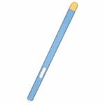 Contrast Color Stylus Pen Protective Case for Samsung Galaxy Tab S Pen(Blue Yellow)