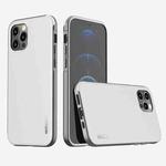 wlons PC + TPU Shockproof Phone Case For iPhone 12 Pro Max(White)