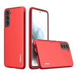 For Samsung Galaxy S21+ 5G wlons PC + TPU Shockproof Phone Case(Red)