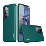 For Huawei P50 wlons PC + TPU Shockproof Phone Case(Dark Green)